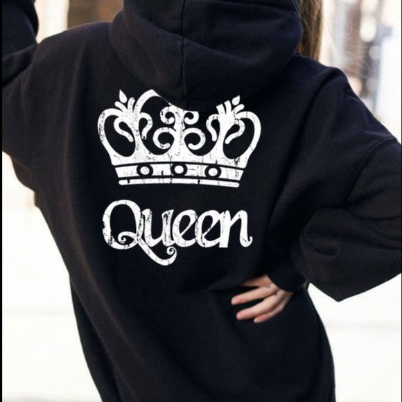 NWT! QUEEN” graphic hoodie - Picture 2 of 5